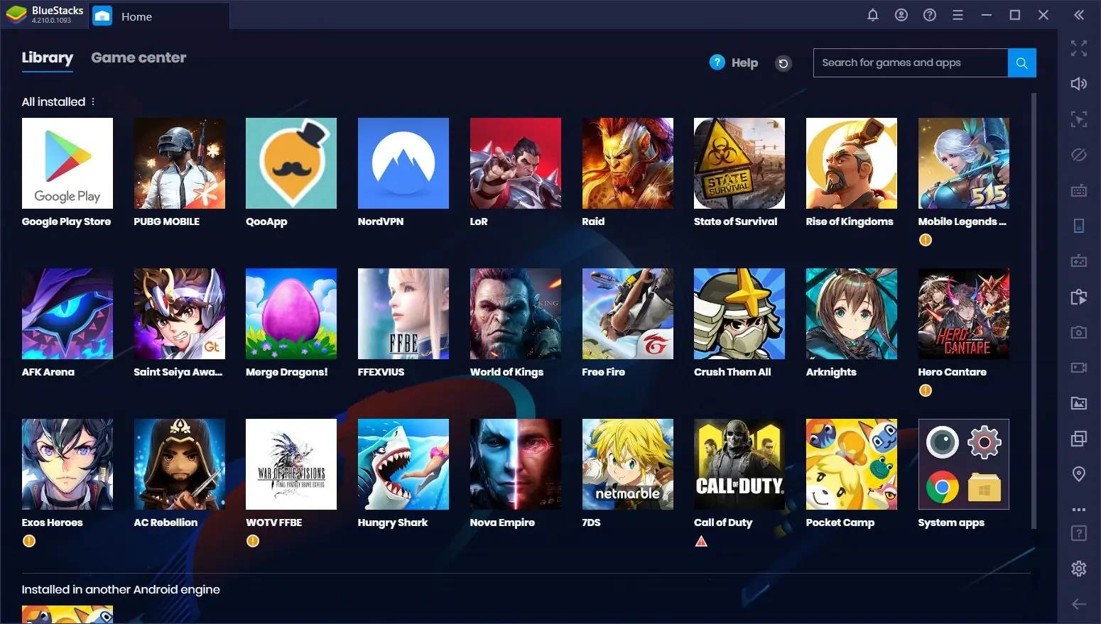 install-bluestack
