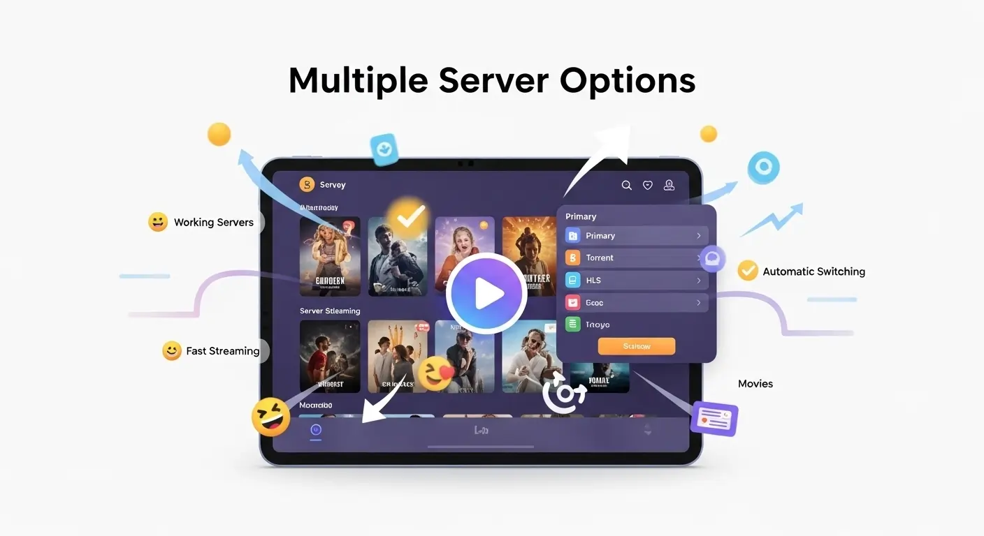 Multiple server options