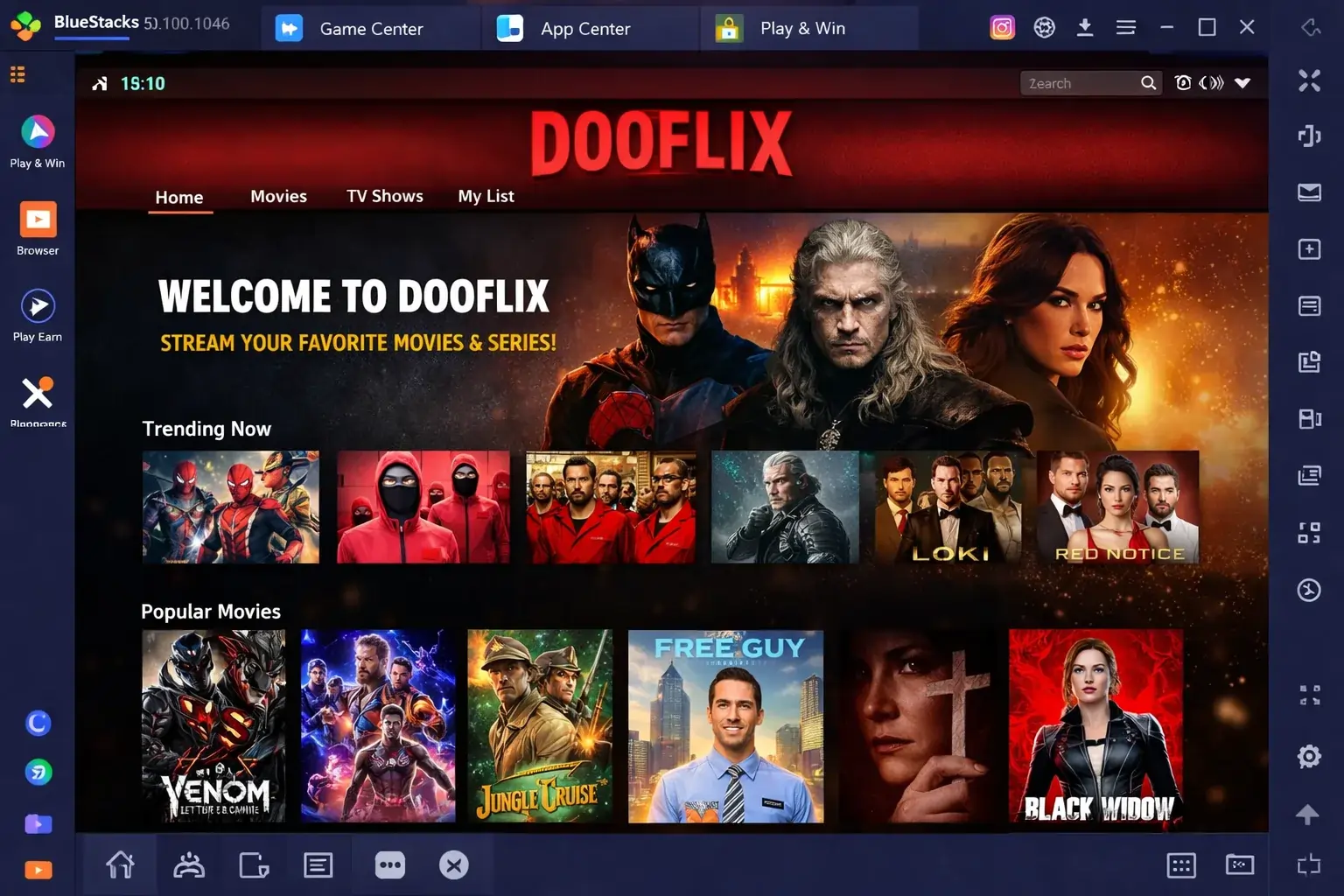 tap to dooflix icon